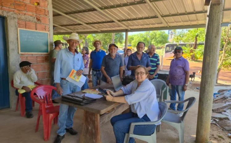 Ação itinerante chega ao Povoado São João para reforçar a importância da declaração do rebanho