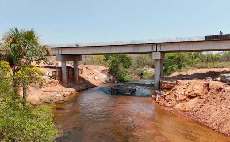 Jalapão recebe nova ponte sobre o Rio Vermelho e pavimentação da TO-030 entregue por Laurez Moreira