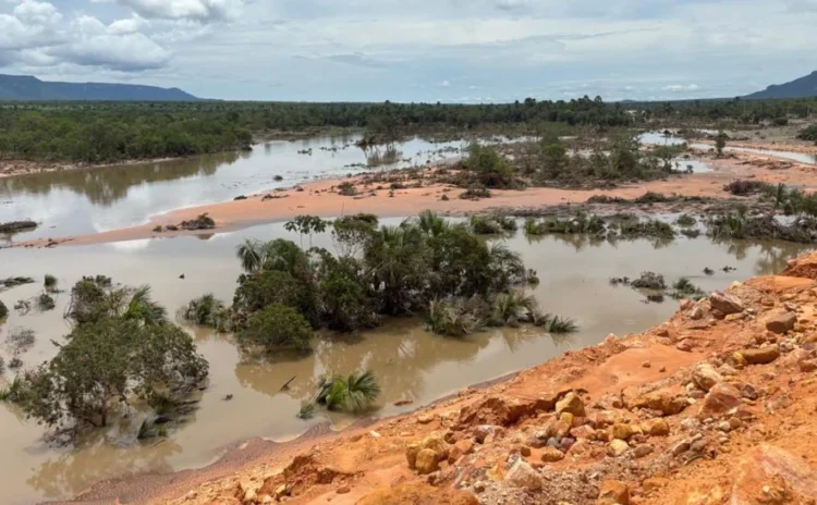 Bombeiros são mobilizados após rompimento de barragem no sudeste do Tocantins
