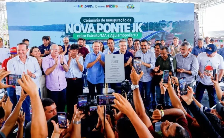 Entrega da nova ponte JK marca retomada da mobilidade e do desenvolvimento entre TO e MA