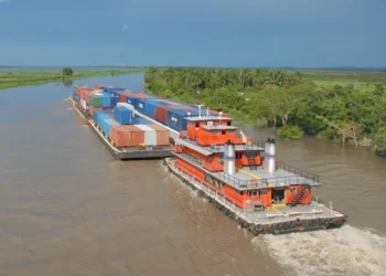 Quase 90% da carga fluvial do país passa pelas hidrovias Amazônicas e Tocantins–Araguaia