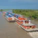 Quase 90% da carga fluvial do país passa pelas hidrovias Amazônicas e Tocantins–Araguaia