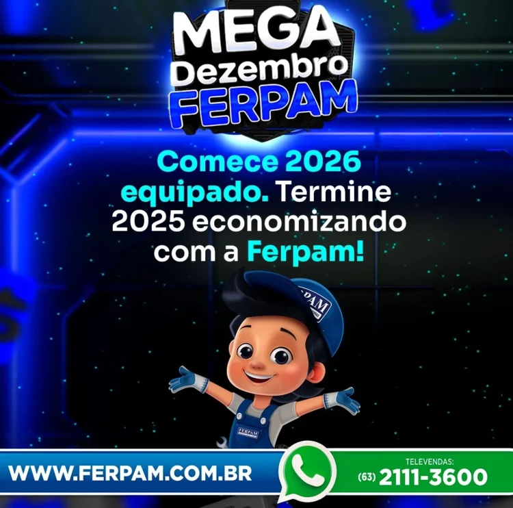 Mega Dezembro FERPAM oferece descontos especiais e condições facilitadas para fechar 2025 economizando