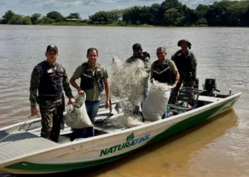 Fiscalização aperta na Piracema e Naturatins apreende 6,8 mil metros de redes ilegais