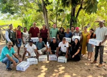 Produtores rurais de Cariri do Tocantins recebem kits de sementes em ação de apoio ao campo