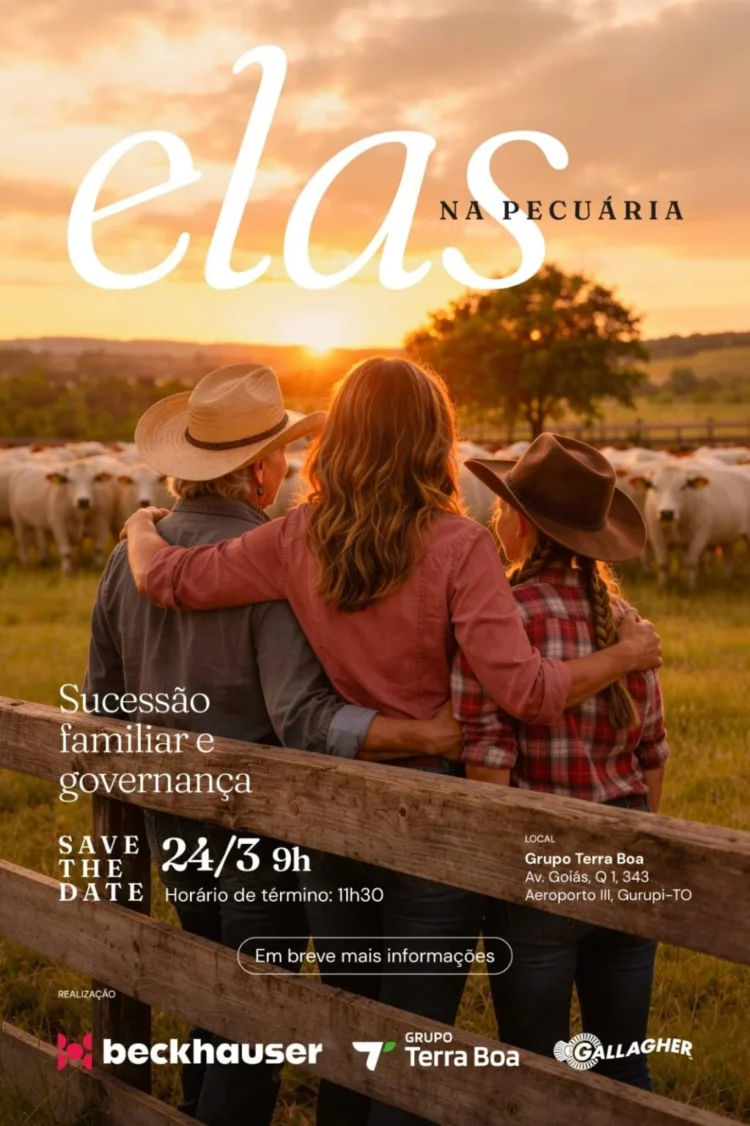 Mulheres da pecuária se reúnem no Tocantins para discutir governança e sucessão familiar