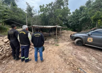 Operação da PF combate garimpo ilegal de ouro e resulta em prisão em Natividade