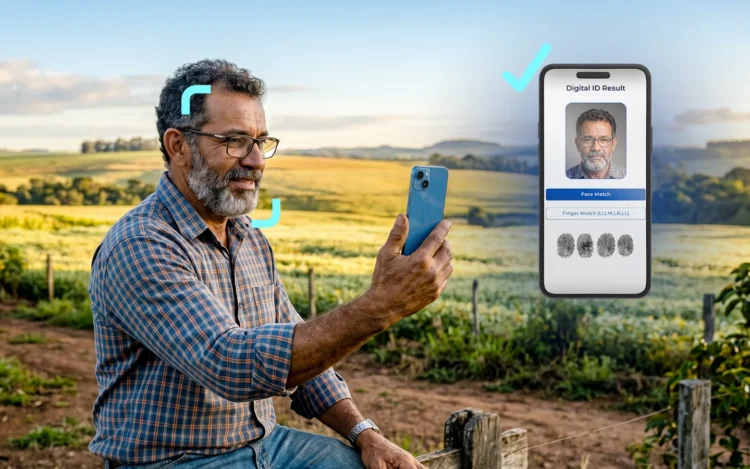 Biometria ganha espaço no crédito rural e pode reduzir custos em até 30%
