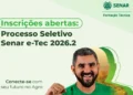 Senar Tocantins abre inscrições para cursos técnicos em três municípios