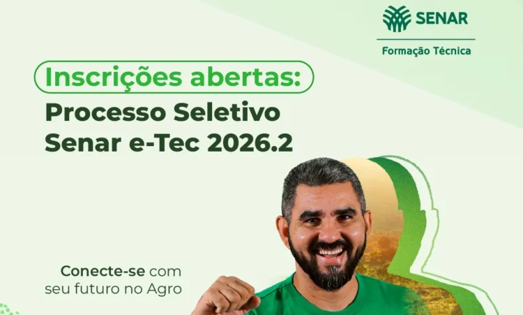 Senar Tocantins abre inscrições para cursos técnicos em três municípios