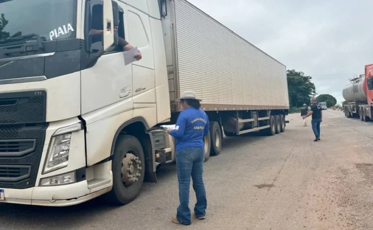 Mais de 300 abordagens orientam transporte de vegetais no Tocantins em 2026