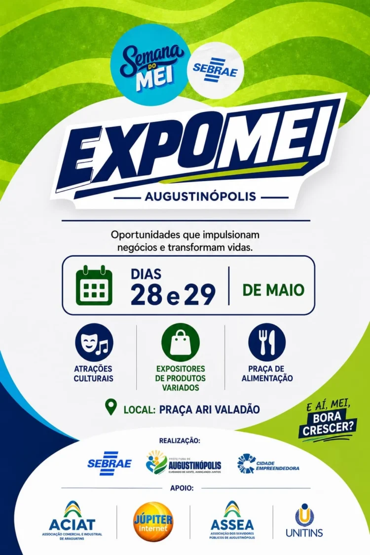 2ª Expomei fortalece empreendedorismo e impulsiona economia em Augustinópolis