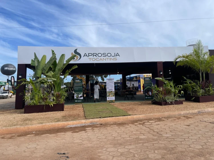 Aprosoja Tocantins conquista 3º lugar no Concurso Estande Sustentável durante a Agrotins 2026