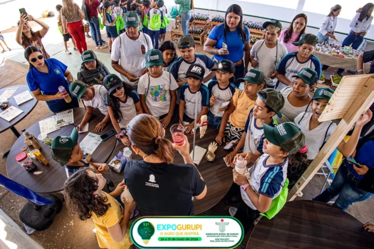 Escola do Agro leva conhecimento e inspira mais de 1.200 estudantes durante a 51ª ExpoGurupi