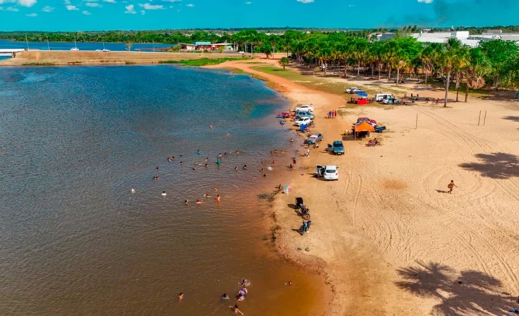 Prainha da Via Lago, em Araguaína, está própria para banho, aponta novo boletim
