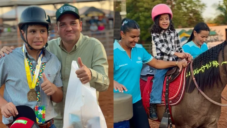 Categoria Equoterapia promove inclusão e emoção durante a 3ª Semana do Cavalo em Gurupi