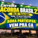 Lideranças do agro realizam carreata “Acorda Brasil” em Palmas